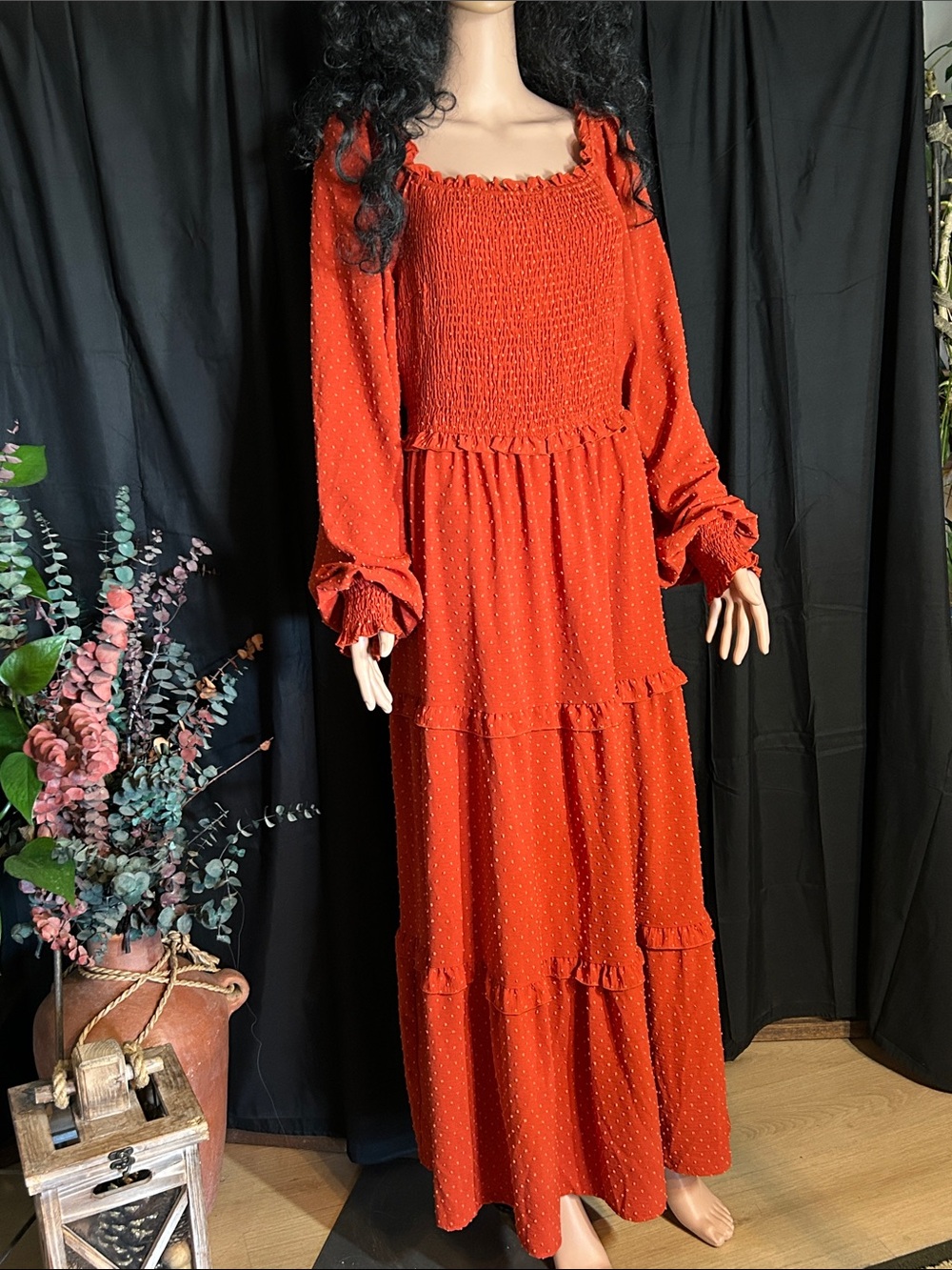 PRETTY GARDEN MAXI COUNTRY DRESS XXL